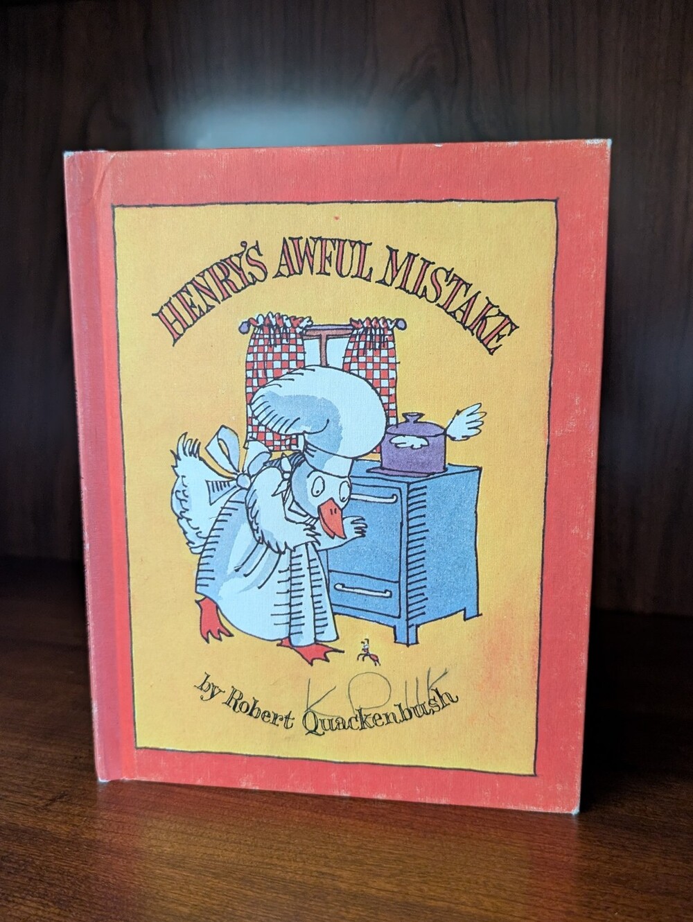 Old Vintage Children's Book Henry's Awful Mistake by Robert Quackenbush 1980